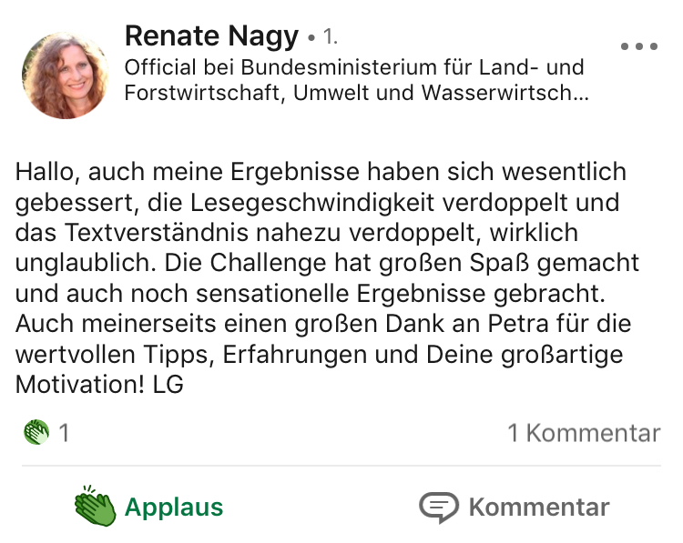 Testimonial Renate Nagy
